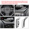 For Lexus Car Steering Wheel Shift Paddle NX RX 350h UX LX ES LS RZ LM LBX 2023 2024 Alloy Shifter Paddles Sticker Accessories