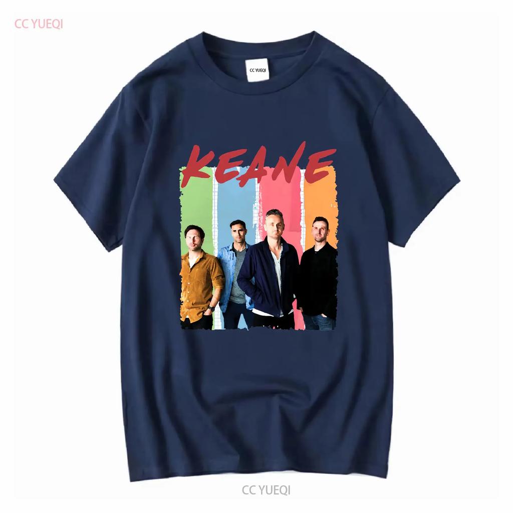 Custom Shirt Keane Band Classic Essential T Shirt Long Or Short Sleeves Vintage Washed Graphic Versatile Top For Everyday Wear