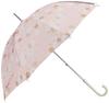 MOONBAT PAUL JOE Transfer Print Chryzantheme Floral Pattern Flower Long Umbrella Umbrella Pink Rib 60cm [Paul & Joe] (Moonbat) & (Paul & Joe) Women's