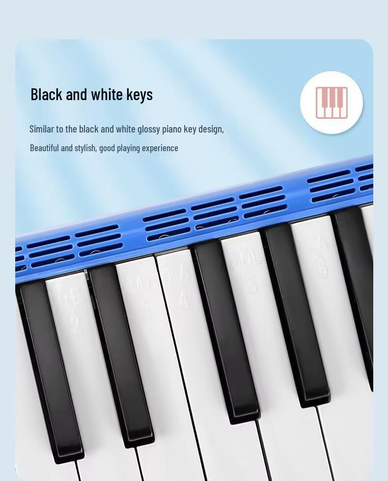 37-клавишные губные гармошки и 32-клавишные мелодики для начинающих – Идеально для студентов и классов