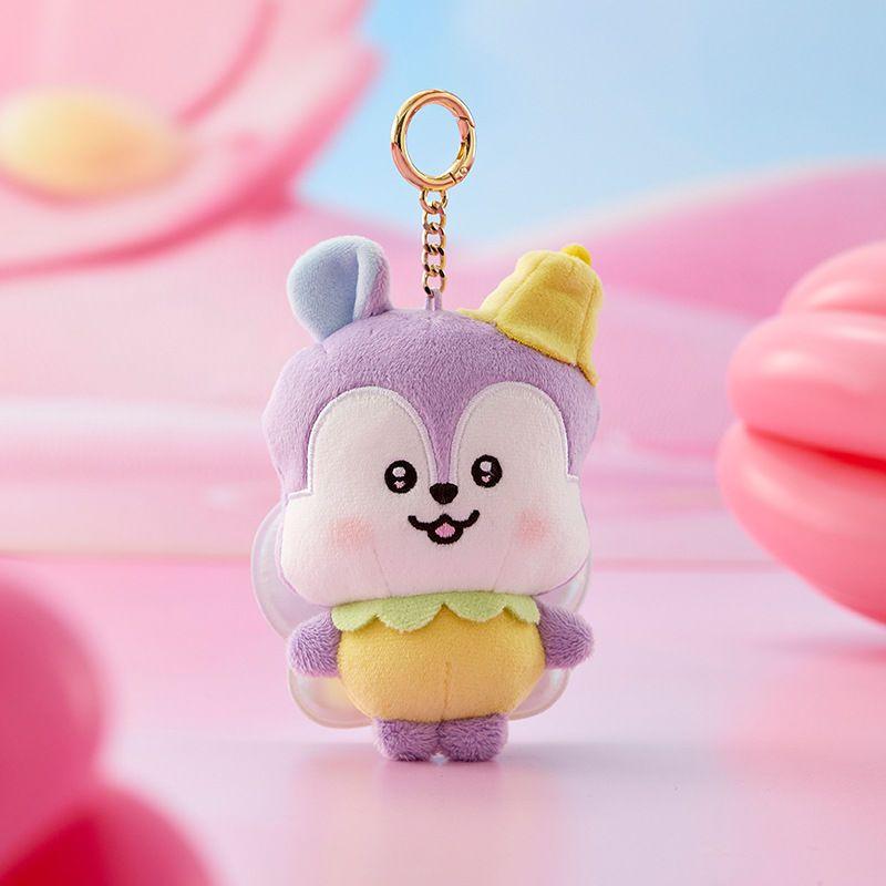 Милая K-pop Плюшевая игрушка Серия «Весенняя фантазия» Кавайный Мультяшный Подвеска-брелок для рюкзака Игрушки-спутники Подарок