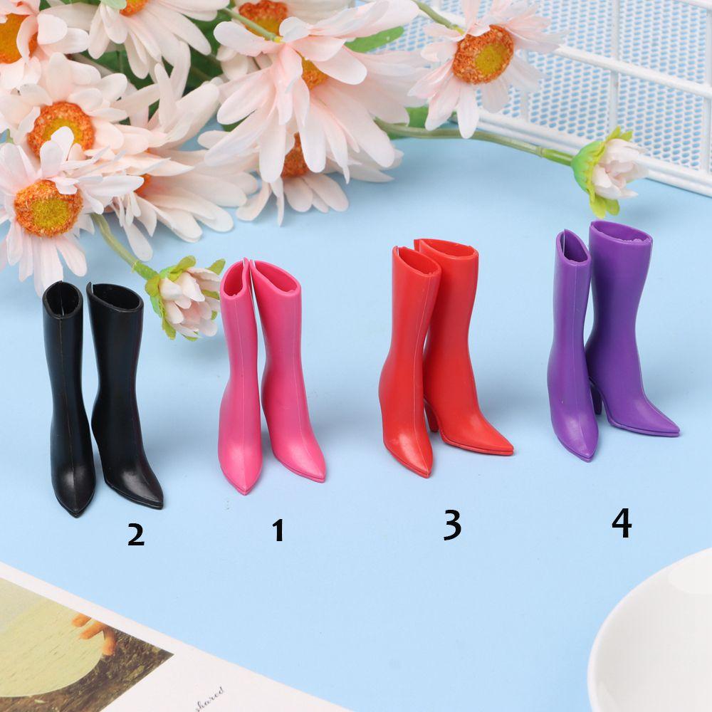 1 Pair 12 Styles 1/6 Fashion Accessories Doll Shoes 30cm Dolls Boot Long Knees Boots