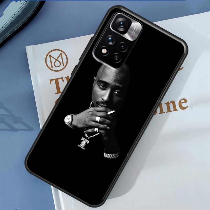 Рэпер 2pac Певец Тупак Чехол Для Xiaomi Redmi 14C 13C 10C 12C Redmi Note 13 14 Pro 12 11 9 10 9S 10S 11S 12S Обложка
