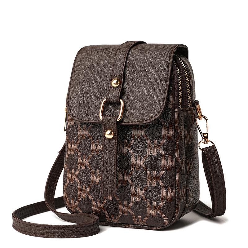 Women's bag new popular fashion small square bag letter atmosphere versatile shoulder bag crossbody mini mobile phone bag