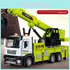 Rescue Hook Crane Trailer Vehicle Model With Inertia Control For Collectors And Kids