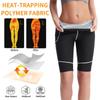 Женские шорты для сауны, спортивные леггинсы с высокой талией, утягивающие тренировочные брюки, спортивные шорты для фитнеса, термобелье для фитнеса