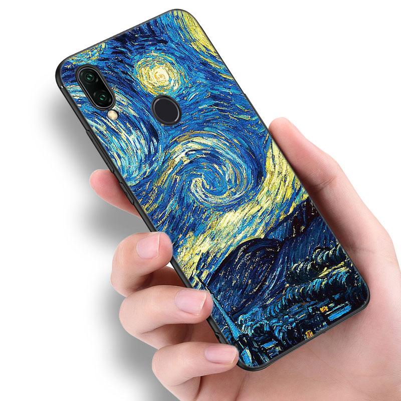 Van Gogh Starry Sky Art Case For Huawei Honor 10X Lite 7A 8A 9X 20 Pro 7S 8C 8S 8X 9A 9C 10i 20i 30i 20E 20S 8 10 Lite Cover