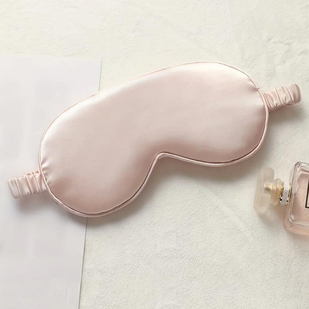 Шелковая маска для глаз, затемняющая маска для сна, повязка на глаз, дорожная, для релаксации, накладка, маска для сна, инструмент для ухода за глазами