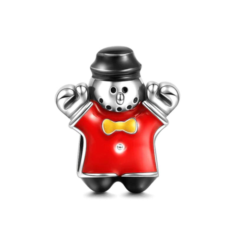 Новый медный шарм Fit Оригинальный браслет Аксессуары Женские украшения Серия Дня всех святых Тыквенная повозка Волшебная шляпа