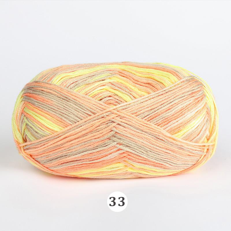 50g/Ball DIY Crochet Yarn Hand Woven Yarn Knitted Fabric Natural Bamboo Cotton Baby High Quality