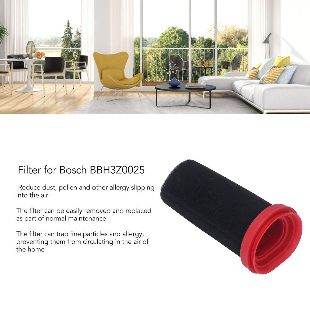 2PCS High Efficiency Robot Vacuum Filter for Bosch BBH3Z0025 BBH3PETGB BBH3251GB Pollen Capture