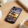 A-Самолет Чехол для телефона для iPhone 17 16 15 14 13 12 Max Plus Силиконовый Черный Чехол