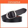Authentic Leather Waist Belt For Women With Classic Style And Bright Finish For Everyday