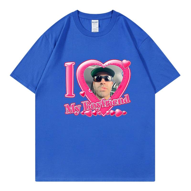 Футболки унисекс Ferxxoo Love Is My Boyfriend, ретро унисекс/женская толстовка с рисунком, винтажная летняя хлопковая футболка, футболка унисекс, классические топы