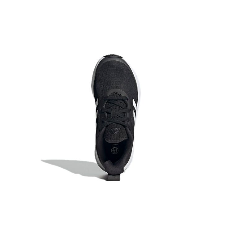 Adidas FortaRun J Black White Детские кроссовки Core-Black Cloud-White Grey-Six GY7597
