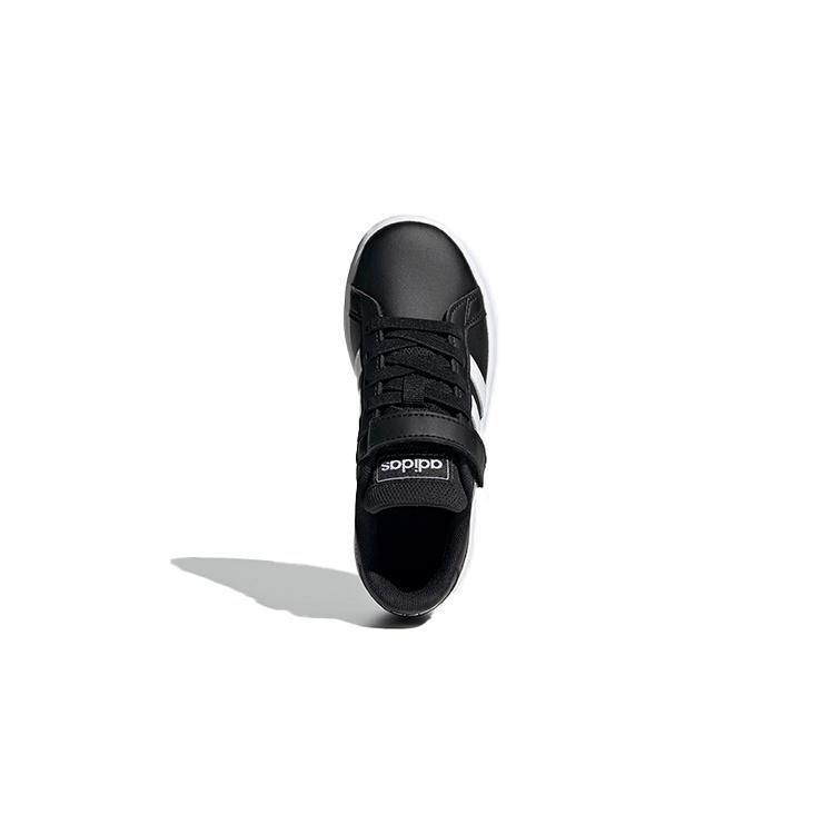 (PS) adidas neo Grand Court 'Black White' Kids' EF0108