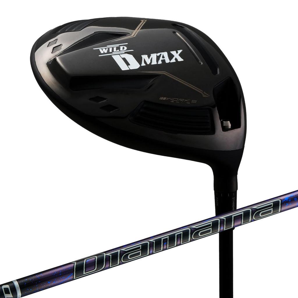 WORKS GOLF SLE Compatible Driver WILDDMAX Diamana for DRACON Shaft Long 47 Inch 10.5 Degree 60S Right Handed
