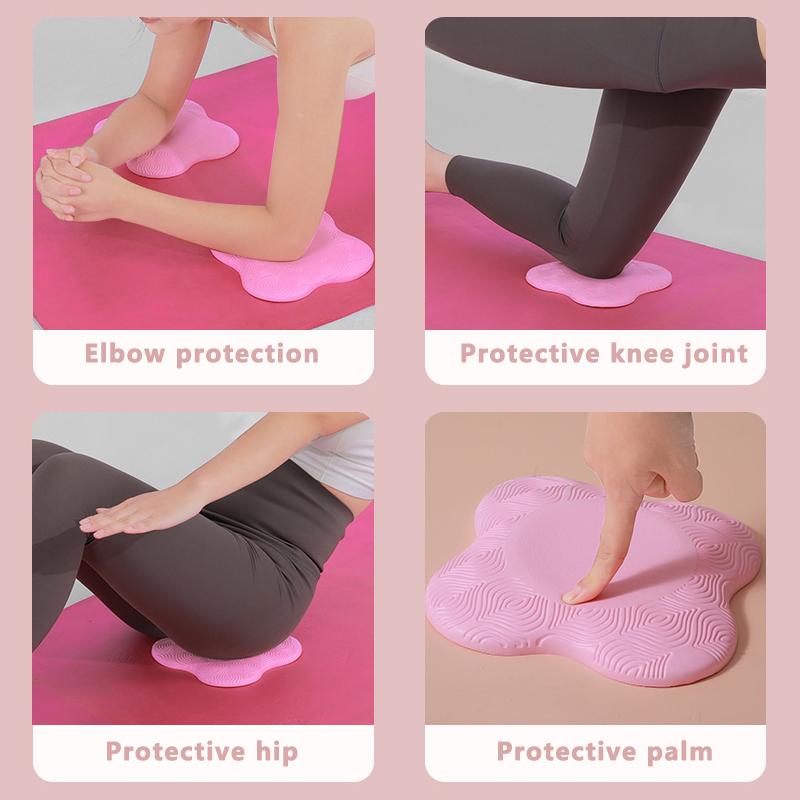 Подушка-наколенник для йоги Мягкая подушка из пены TPE Поддержка Защитная подушка для локтя, ноги, руки Упражнения на баланс Фитнес-тренировка Коврик для йоги