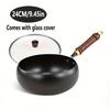 Handmade Carbon Steel Wok Pan Non Stick Stir Fry Pan for Home Cooking