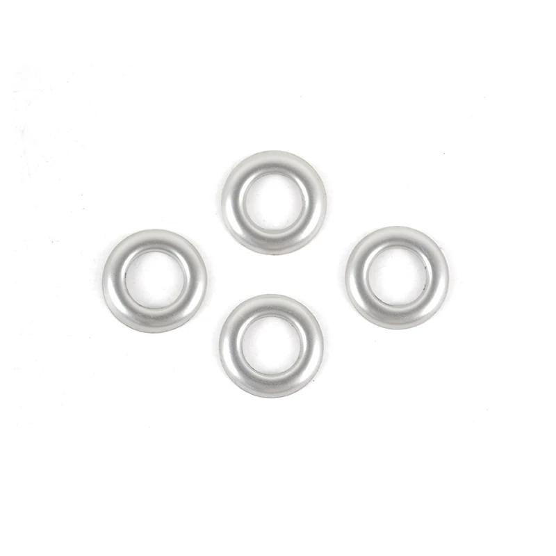 For Mercedes Benz C Class W204 2008-2013 Stainless Steel Silver Car Door Lock Ring Frame Cover Trim Sticker Car Accessories