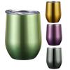 Ramidos 9ozFluorescence Steel Stemless Wine Glass Tumbler Double Wall Vaccum Insulation