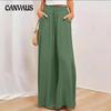 Women's Spring Summer Casual Wide Leg Relaxed Casual Fashion Pants