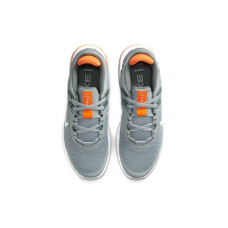 Nike Мужские тренировочные кроссовки Air Max Alpha Trainer 4 Wolf Grey Total Orange CW3396-007