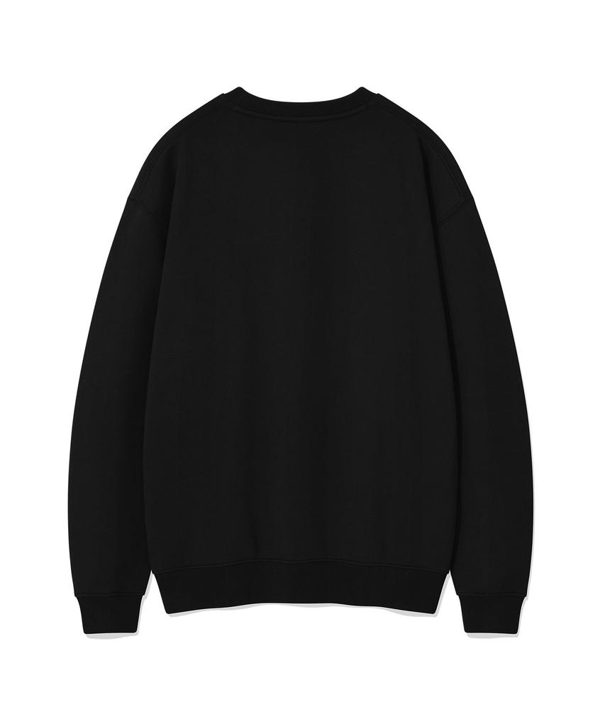 WACKY WILLY Kiki And Friends Graphic Sweatshirt Black