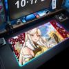 Mingguang Коврик для мыши RGB Игровой коврик для мыши Большой светодиодный коврик Настольный коврик для ПК Светящийся коврик для мыши Большие коврики для клавиатуры Настольный ковер с подсветкой