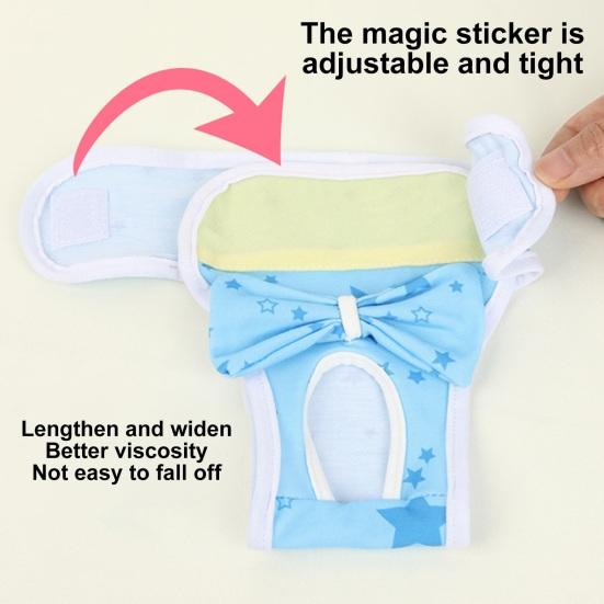 Dog Diapers Pet Physiological Pant Puppy Panties Washable Dog Underwear Breathable Pet Shorts for Female Dog In Heat