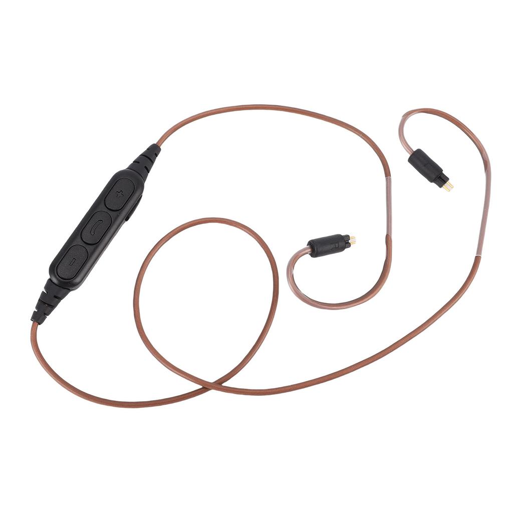 Кабель-адаптер Bluetooth для наушников, подходит для KZ BA10 AS10 zS10 ZSR ZST ED12, перезаряжаемый, сменный, 2-контактный, внутриканальные наушники
