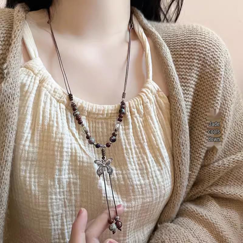 Love Heart Rivet Punk Choker Necklace - Y2K Subculture Clavicle Chain