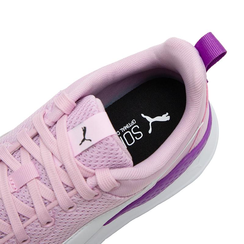 Puma Anzarun Lite Удобные Амортизирующие Прочные Низкие Кроссовки для Бега Унисекс Белый Розовый Фиолетовый 371128-55