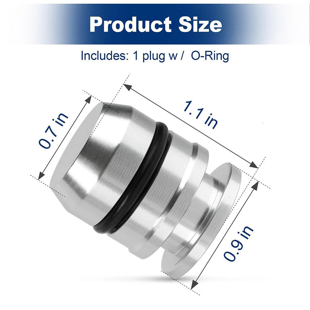 Block Off Plug Delete Speedo Port for TH350 Turbo 350 Auto Transmission