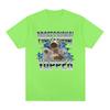 Professional Yapper Funny Cat Meme T Shirt Unisex Women Fashion Vintage Short Sleeve T-shirt Casual Cotton Cozy Oversized T Shirts