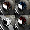 Fashion Mens Watches Casual Quartz Wrist Watch for Men Luxury Business Black Watch Male Clock