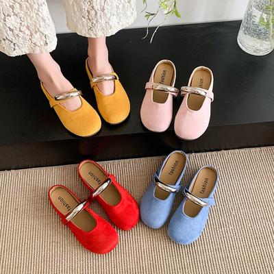 Мода 2025 Новые женские балетки Тапочки Замшевая обувь Фэдовая обувь Новые сандалии Летние Повседневные Удобные Полутапочки Женские Шлепанцы Сандалии