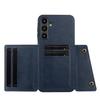 For Samsung Galaxy A16 5G/A16 4G Case Card Slots Kickstand Leather+TPU Phone Cover