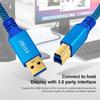 1 м кабель для подключения USB-A 3.0 (папа) к USB Type-B (папа) для принтера/бокса для жесткого диска