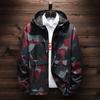Hooded Camouflage Windbreaker Outdoor Running Quick-drying Coat Spring and Autumn Men's Light Casual Jacket Windproof Jacket