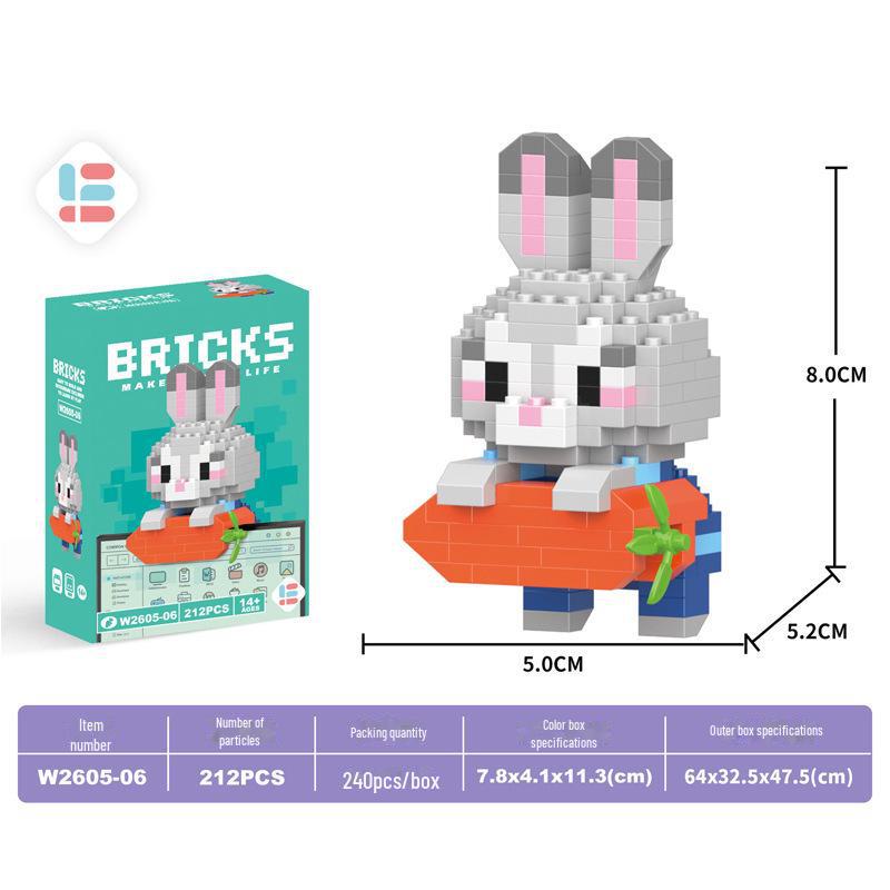 Строительные блоки из алмазных частиц «Китайский маджонг» Guochao — детский образовательный набор