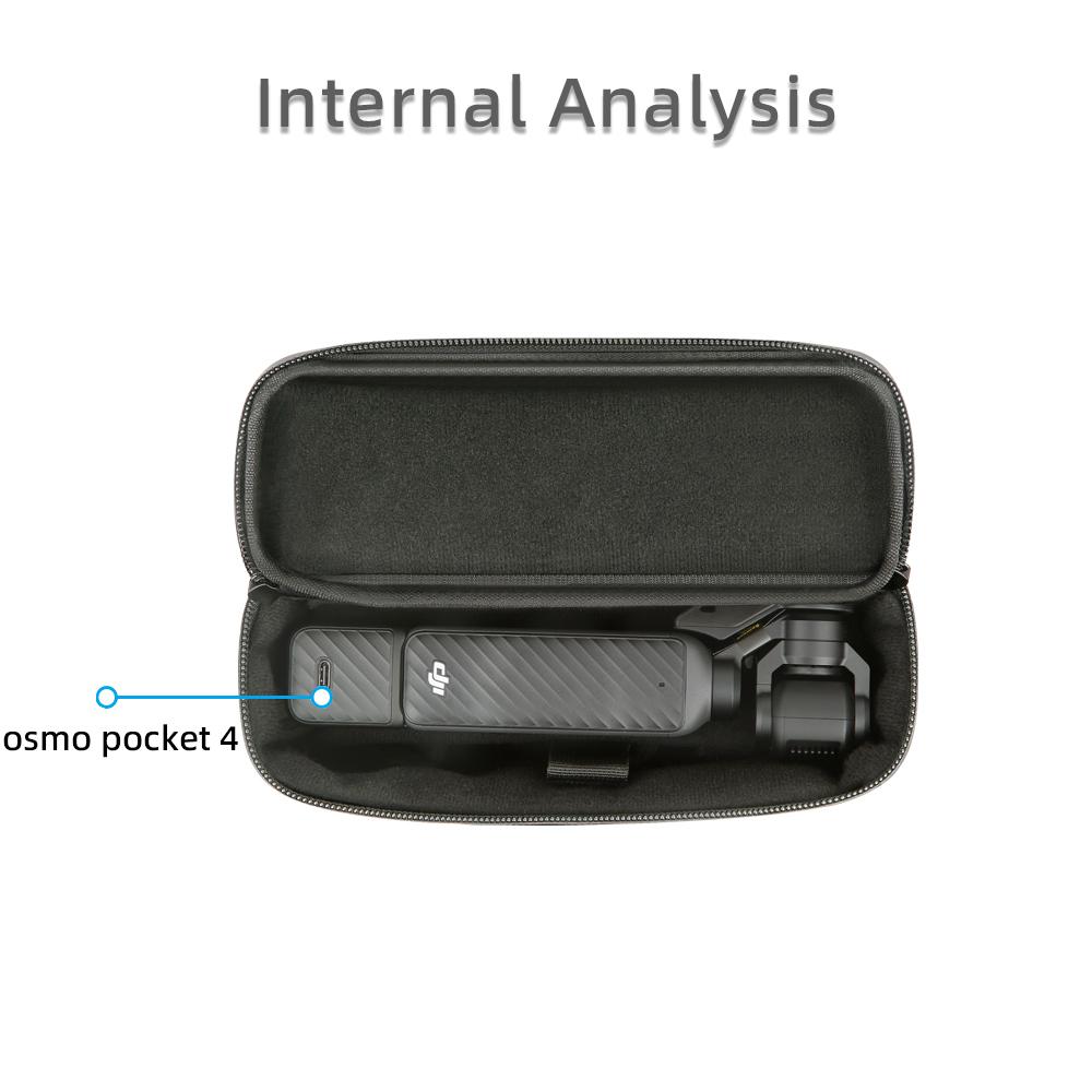 Ударопрочный жесткий чехол-сумка для DJI OSMO Pocket 1, портативный дорожный кейс для хранения, защитный чехол, аксессуары для камеры