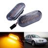Янтарный светодиодный боковой указатель поворота для VW T5 Golf Polo 3 4 Caddy Bora Jetta Fox Seat Altea Ibiza Leon Ford Указатель поворота