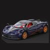 1:32 Pagani Huayra Roadster BC Игрушечные машинки Модель Сплав Литье под давлением со светом и музыкой Спортивный автомобиль 4 двери Открываются Машина Подарок для малышей и детей