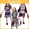 Zombie Halloween Cosplay Costume Cheerleading Team Party Dress Stage Performance