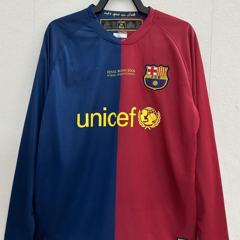 Vintage Long Sleeve Football Jersey Men Adult Retro Season Home Away Soccer Shirt