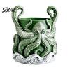 Unique Plant Gift for Gardeners 3D Printed Octopus Planter, Planter with Tray, Holder, Nautical Coastal Modern Home Decor Indoor Outdoor Holder