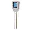 Soil Moisture Tester with Dual Probe Digital Display High Accuracy Soil PH Meter for Gardening