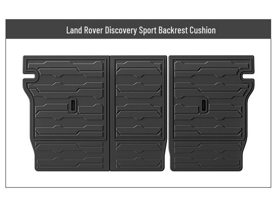 Экологичные ТПЭ коврики для Land Rover Discovery Sport (2018-2025), включая подушки багажника и спинки.