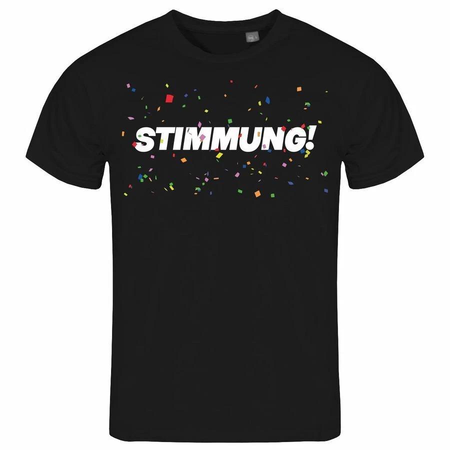 Mens T-Shirt MOOD Confetti S to XXL Fancy Dress Jecken Fool Alaaf Party Fun